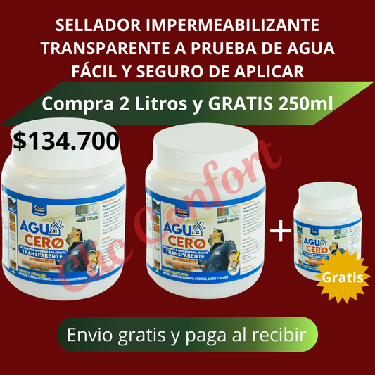 Aguacero MaxPro Impermeabilizante Transparente