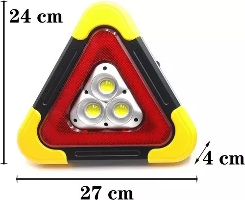 LuzGuard Pro® Triangulo de emergencia LED